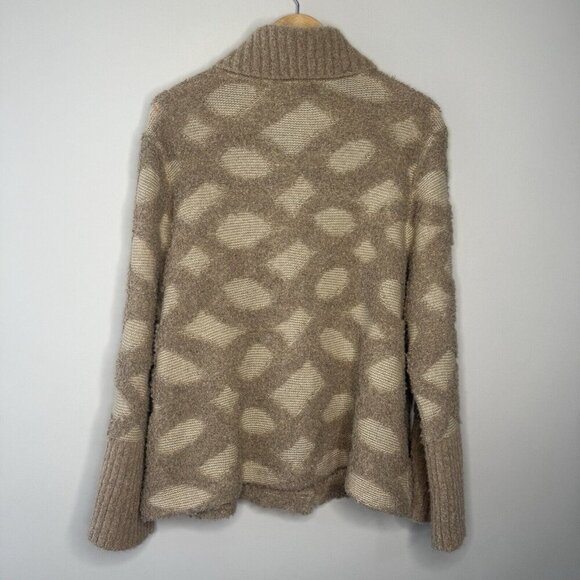 Rosie Neira Anthropologie Sweater Cardigan Chunky Women’s Sz L Boho Jacket - Picture 6 of 9